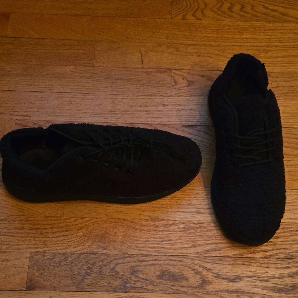 Reserved Men's (Sherpa)Black Textured Oxfords